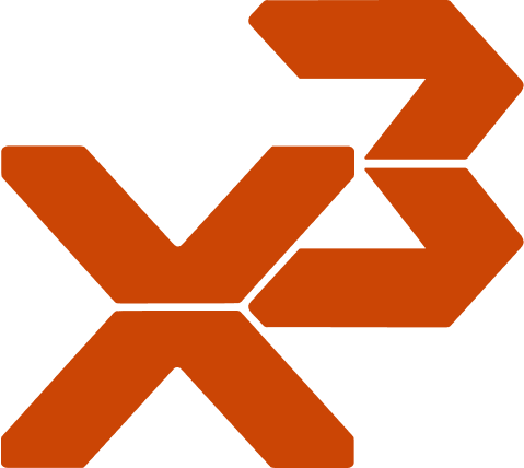 x3 logo